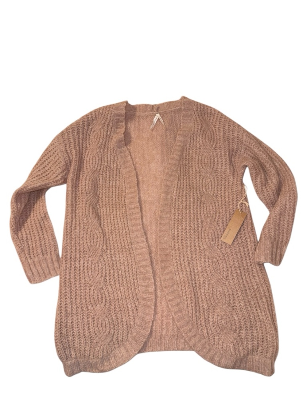 NWT Dreamers by Debut Chunky Knit Cardigan | Cozy Open Front Sweater